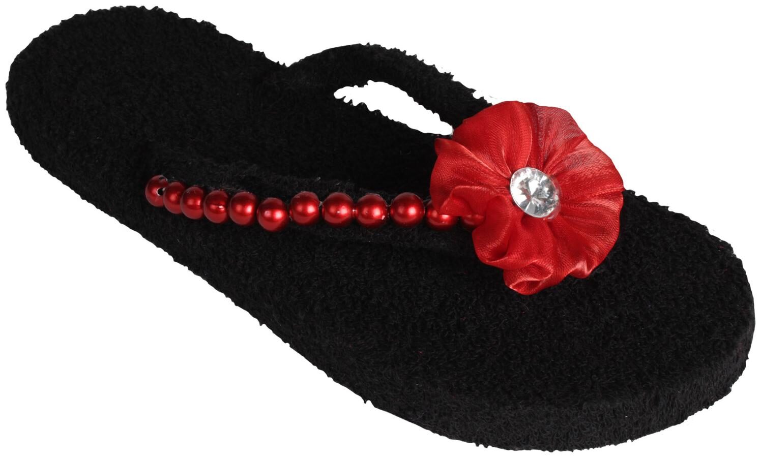 

Blackcoal Womens Flip Flops For Home WOH77