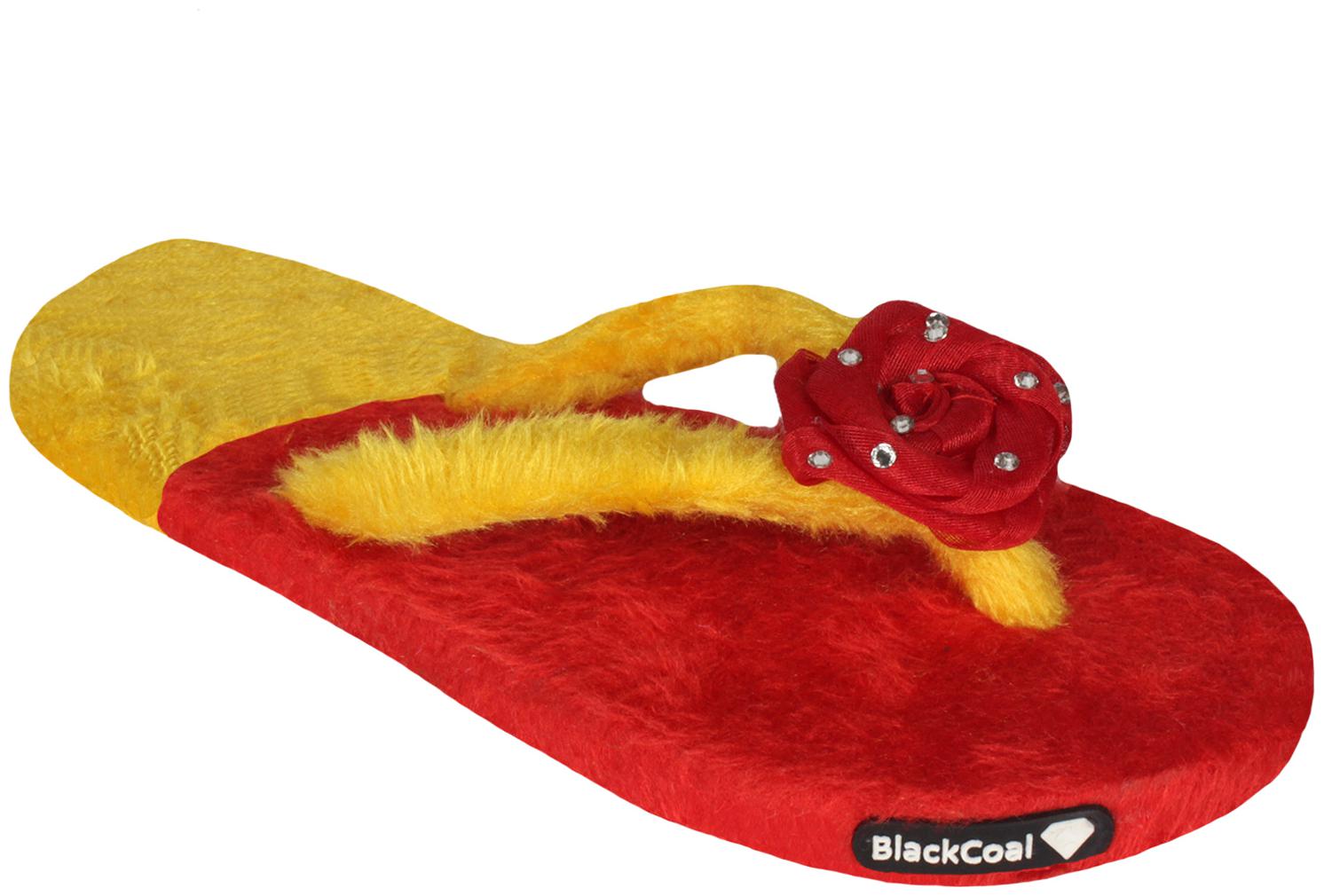

BlackCoal Women s Flip Flops For Home WOH89