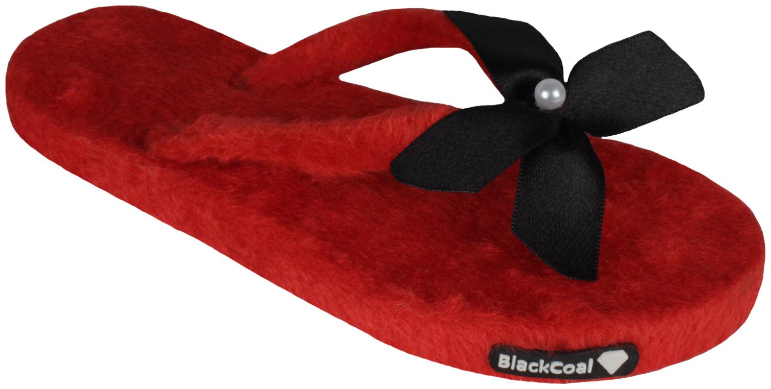 

Blackcoal Women Towel Flats Girls Slippers For House Woh16