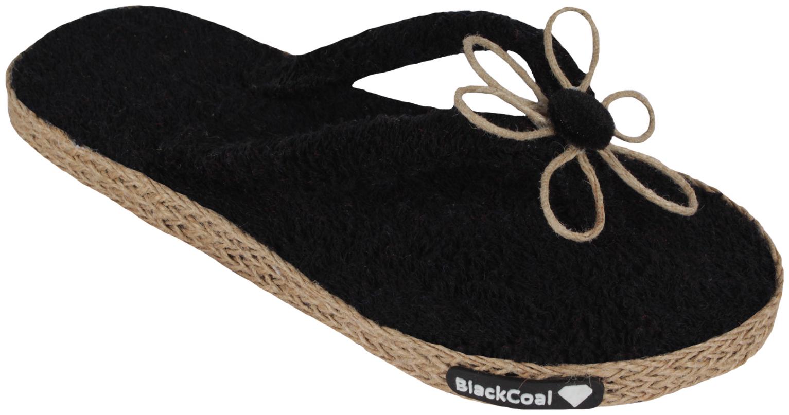 

Blackcoal Women Towel Flats Girls Slippers For House Woh19