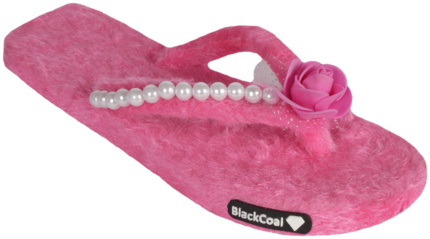 

Blackcoal Womens Flip Flops For Home WOH70