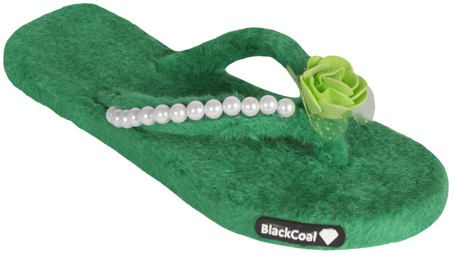 

Blackcoal Womens Flip Flops For Home WOH69