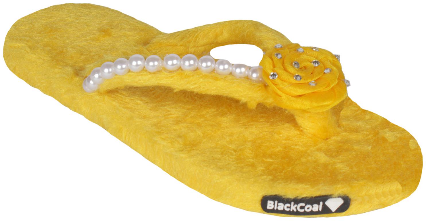 

Blackcoal Womens Flip Flops For Home WOH74