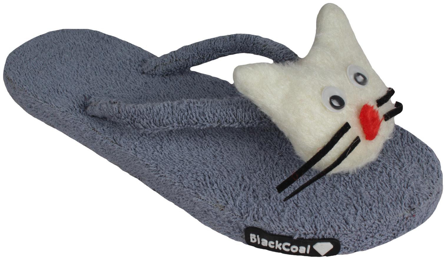 

Blackcoal Womens Flip Flops For Home WOH66