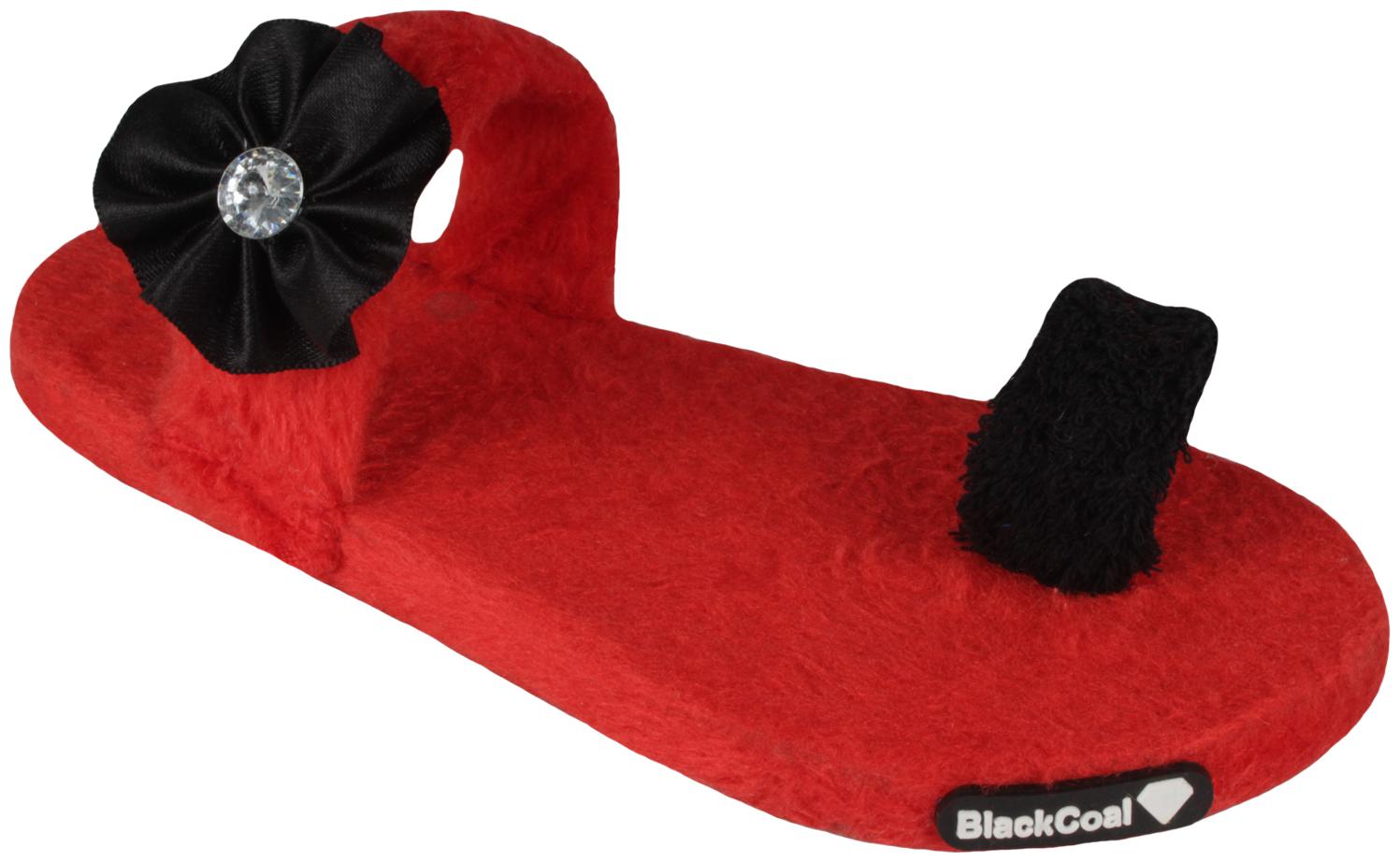 

BlackCoal Women s Flip Flops For Home WOH63