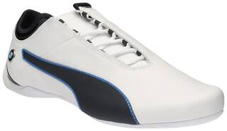 Puma BMW MS Future Cat S2 Classic Sneakers Shoes For Men (White)