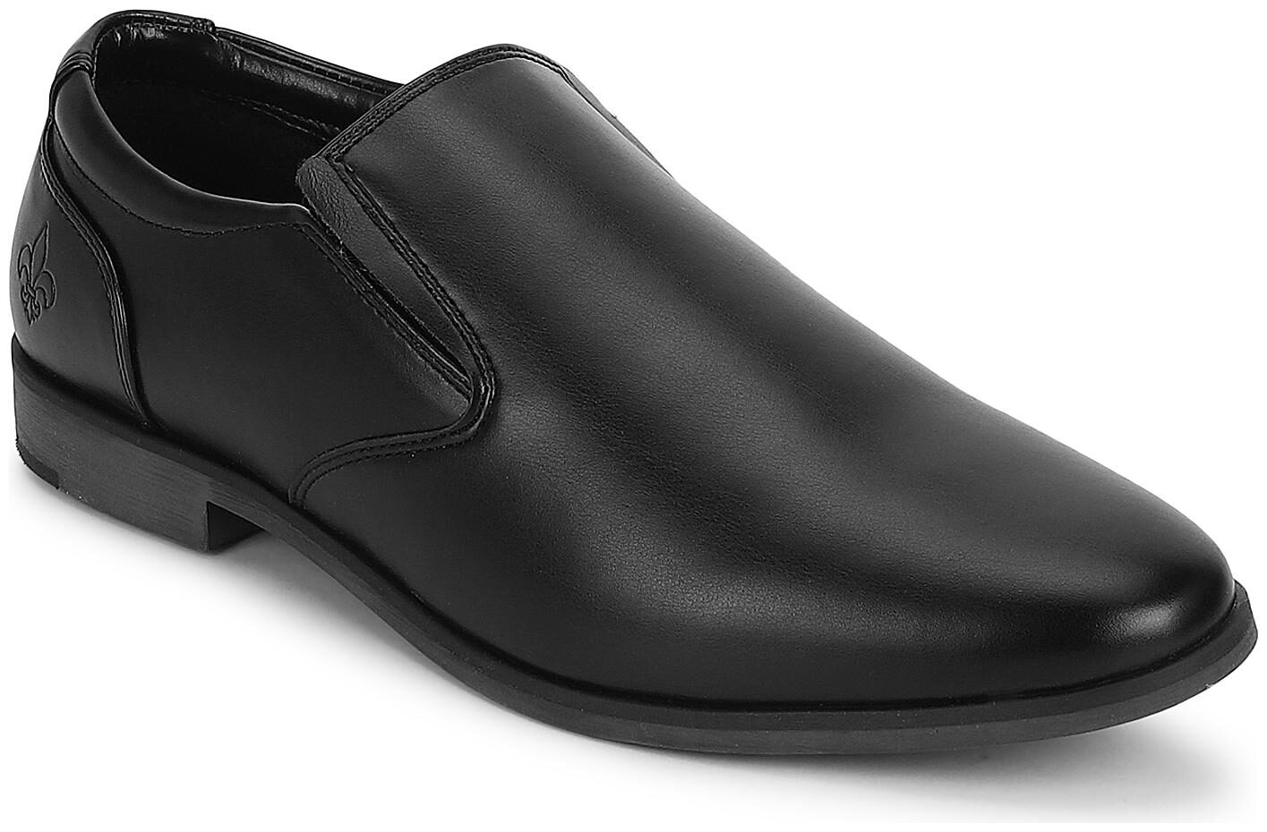 

Bond Street by Red Tape Men Black Slip-On Formal Shoes