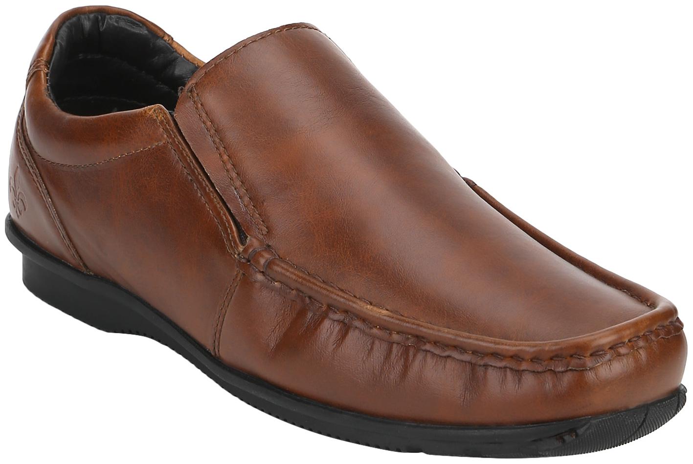 

Bond Street by Red Tape Men Brown Slip-On Formal Shoes