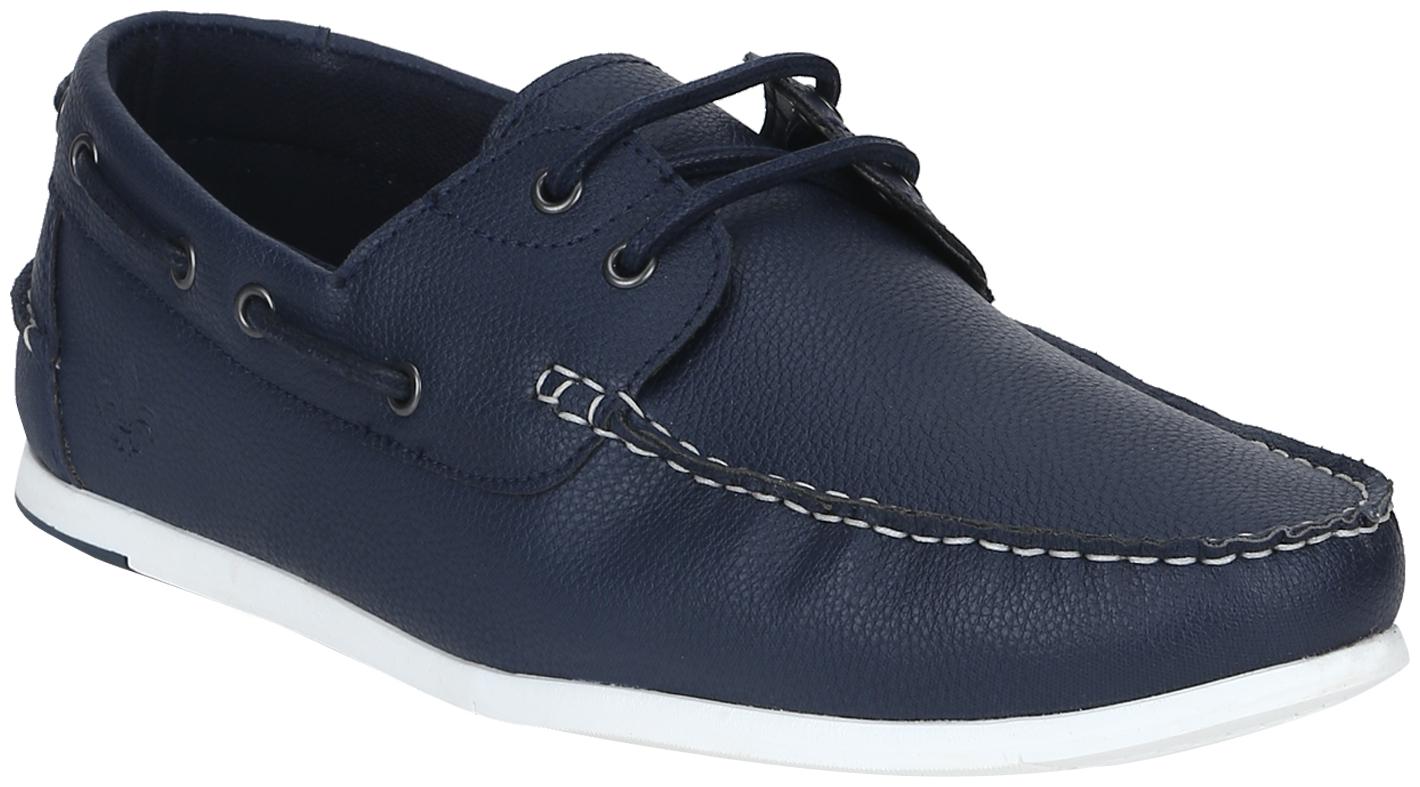

Bond Street By Red Tape Men Navy Blue Boat Shoes