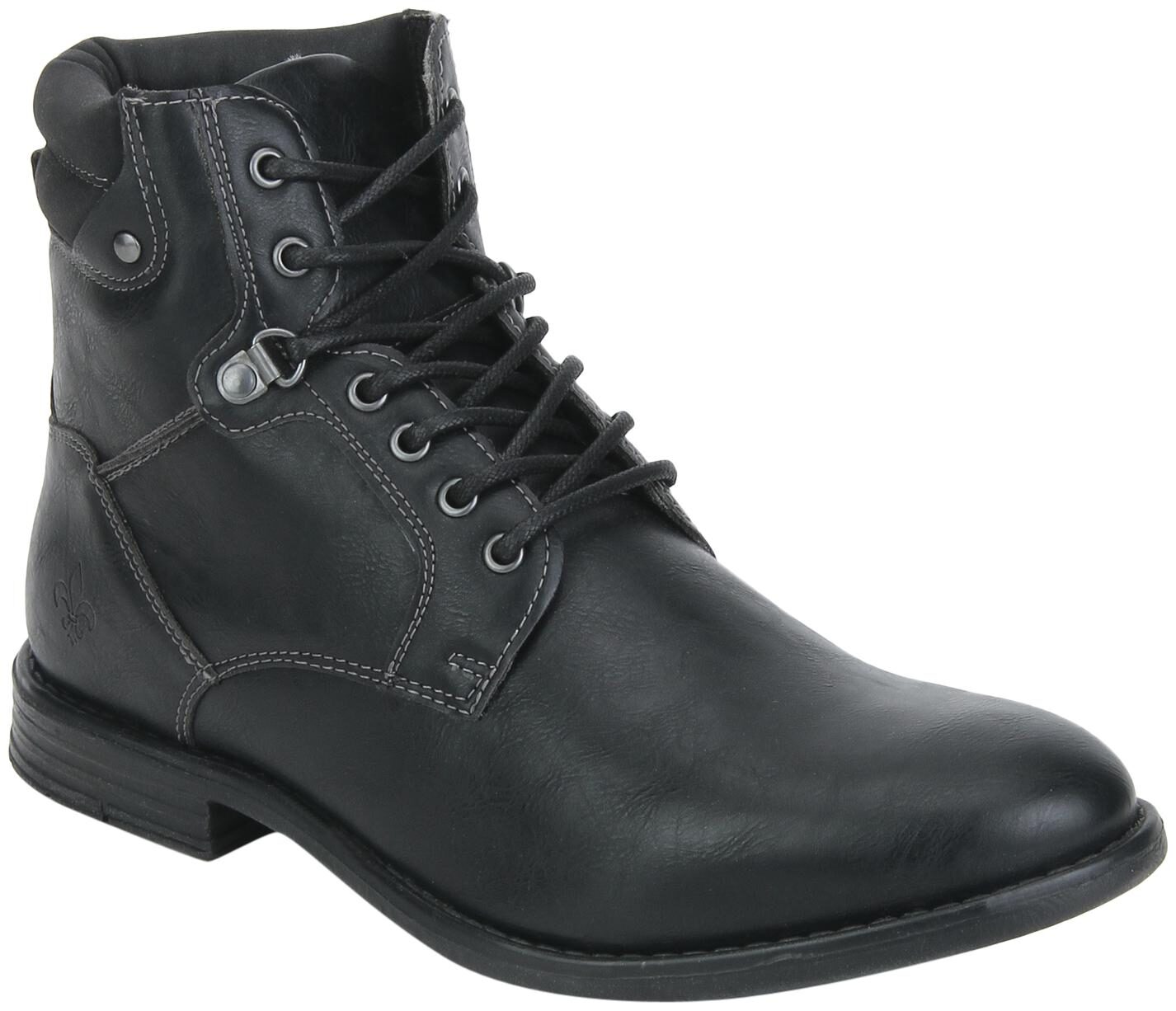 

Bond Street by Red Tape Men Black Ankle Boots - BSS0401B