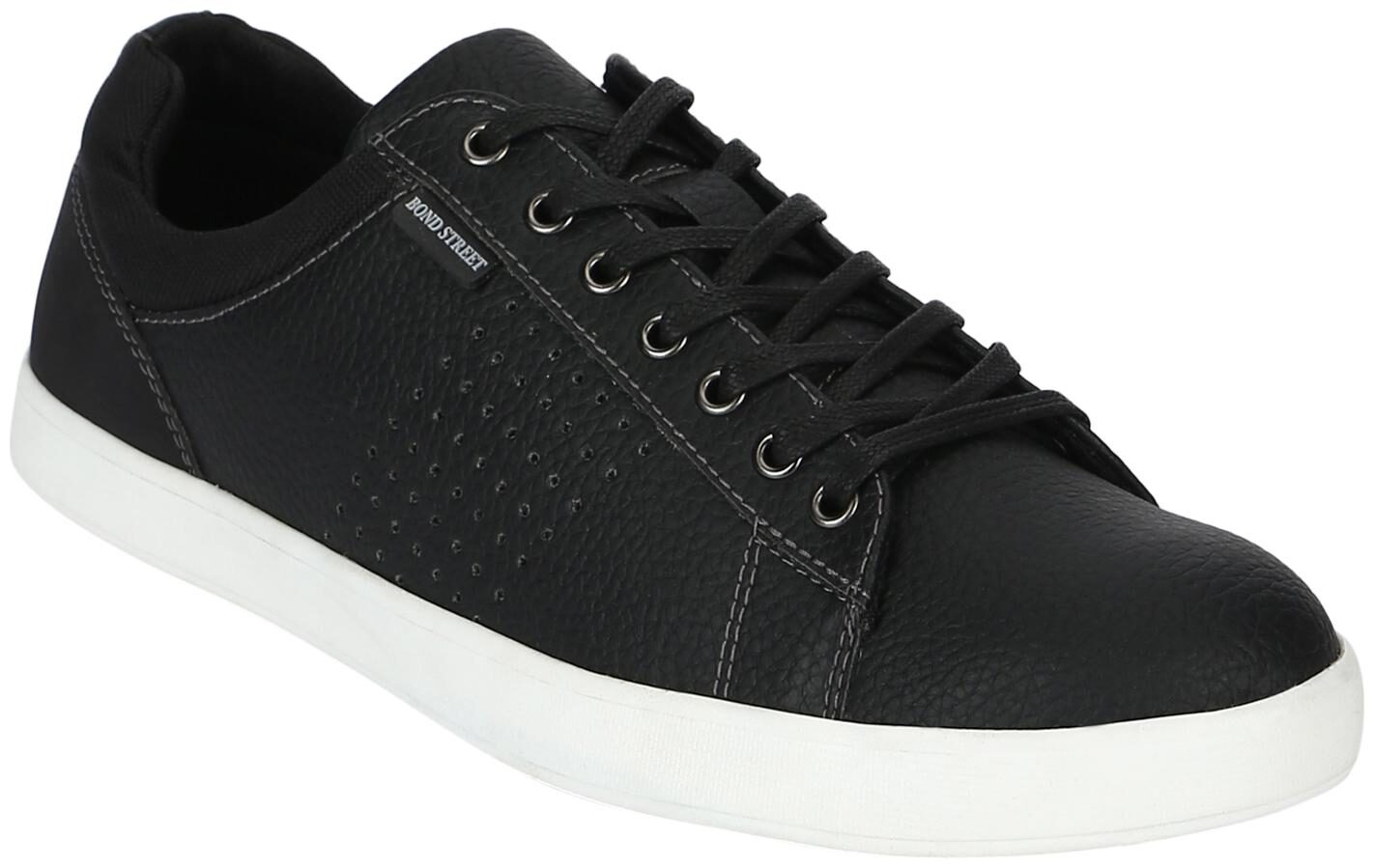 

Bond Street by Red Tape Men Black Classic Sneakers - Bse006