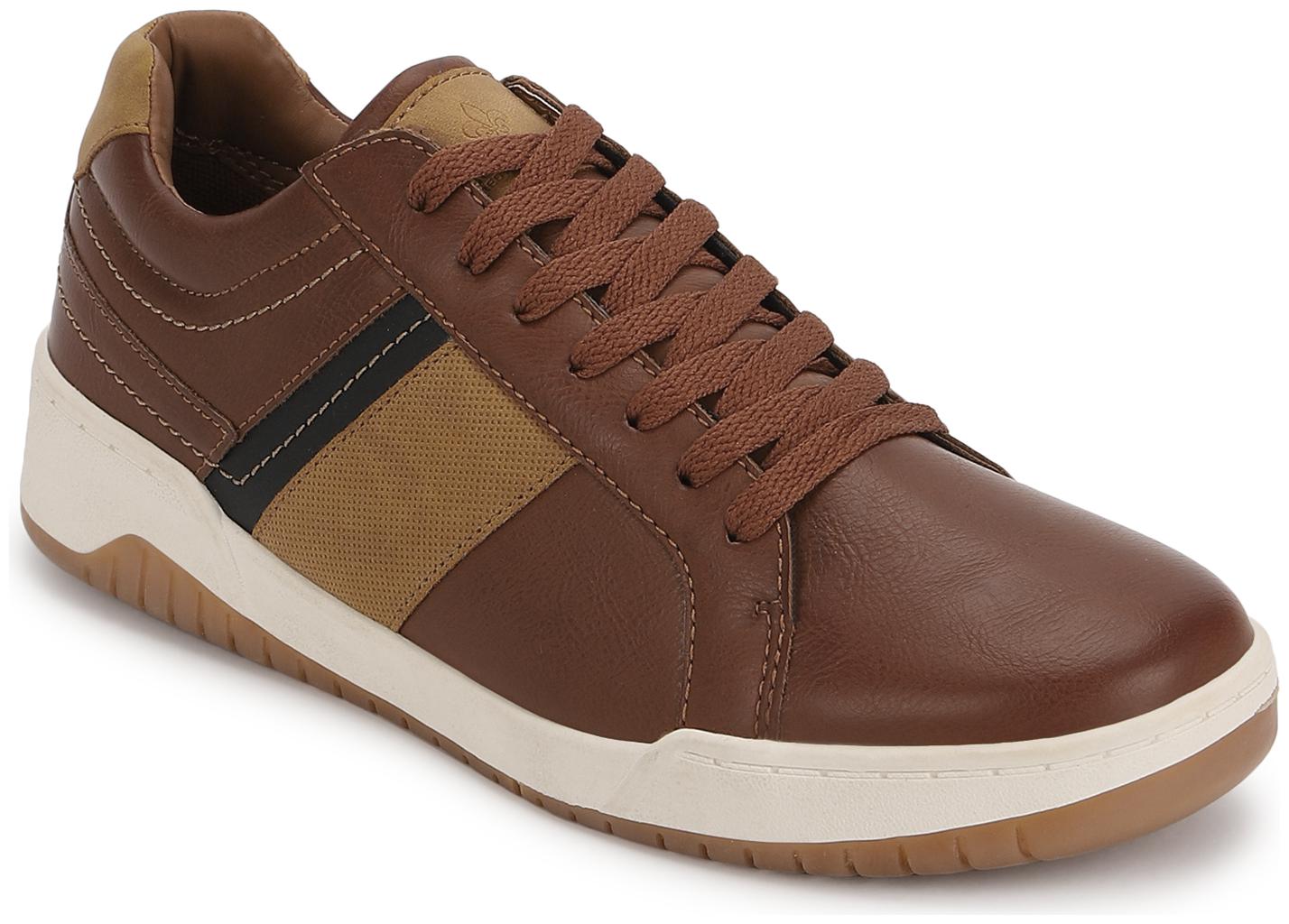 

Bond Street by Red Tape Men Tan Classic Sneakers - Bse050