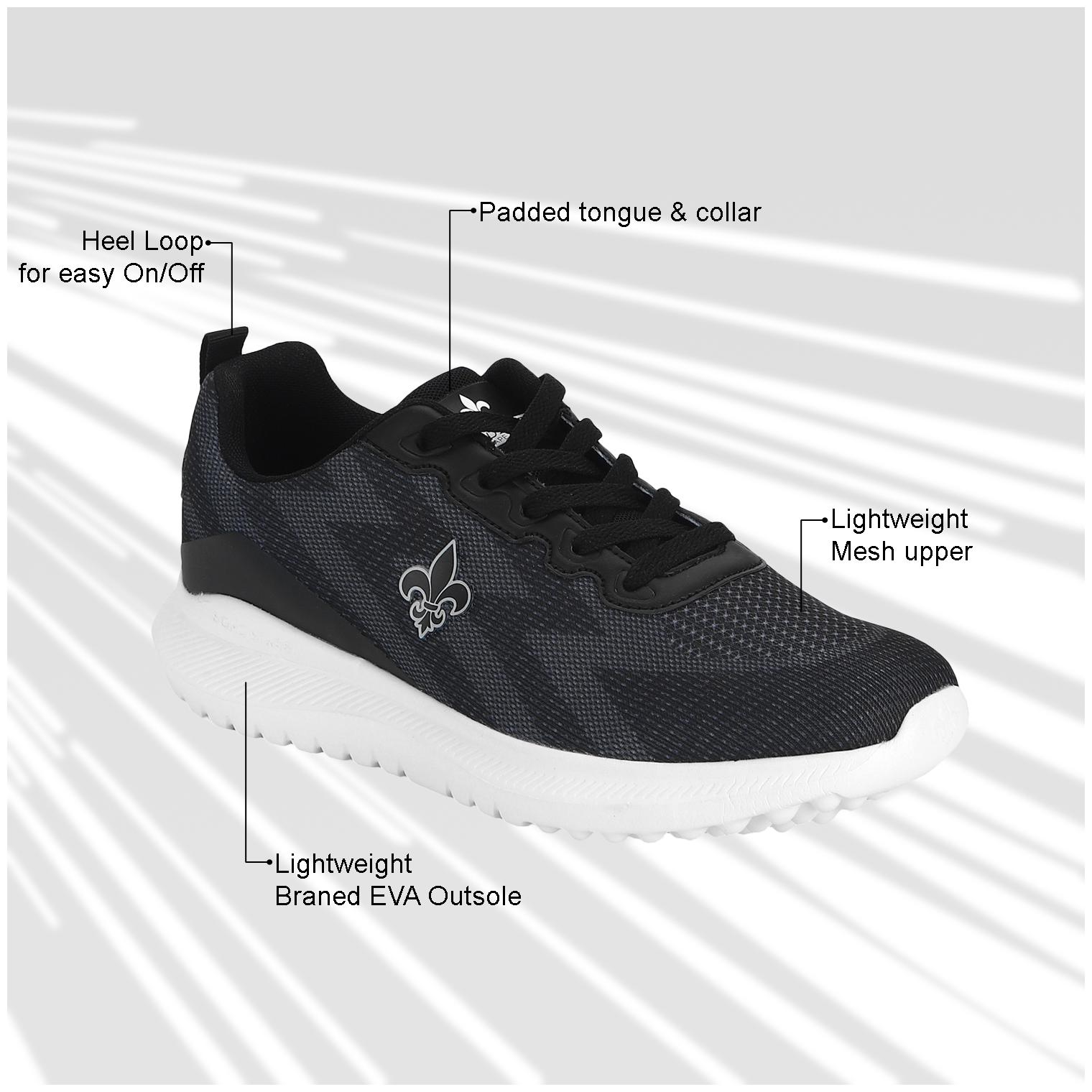 

Bond Street Men Walking Shoes Walking Shoes ( Black )