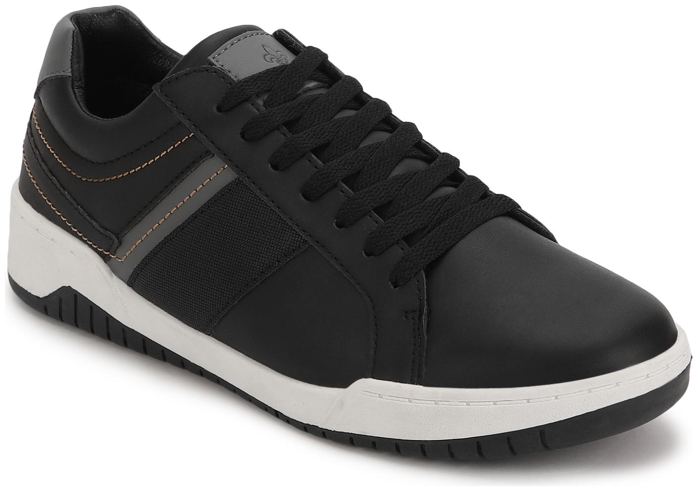 

Bond Street by Red Tape Men Black Classic Sneakers - Bse050
