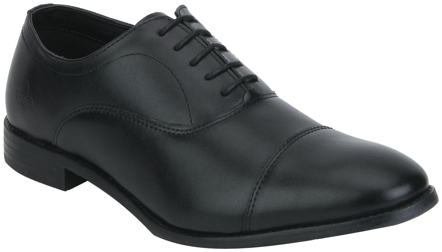 

Bond Street Men Black Oxford Formal Shoes - BSS0281D