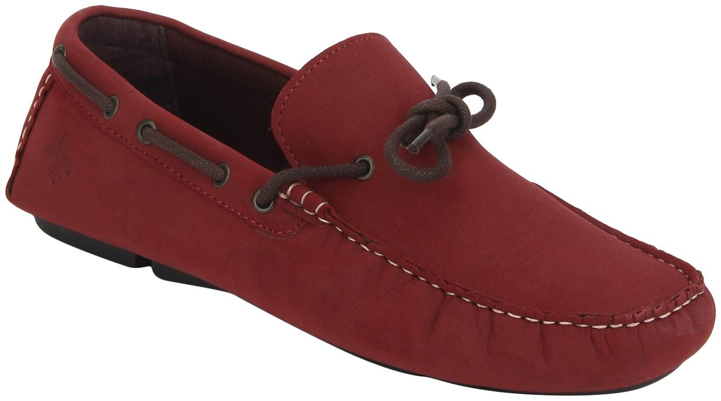 

Bond Street By Red Tape Men Bordo Boat Shoes