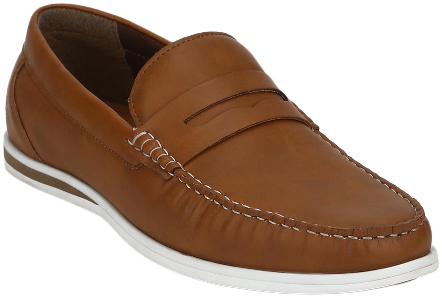 

Bond Street By Red Tape Men Tan Loafers