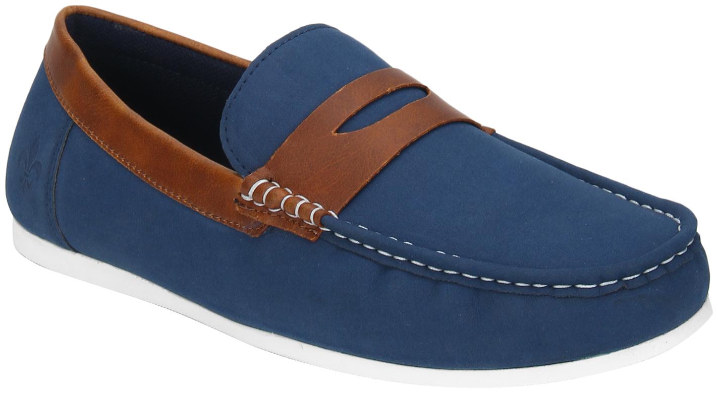 

Bond Street Men Blue Loafers - BSS050