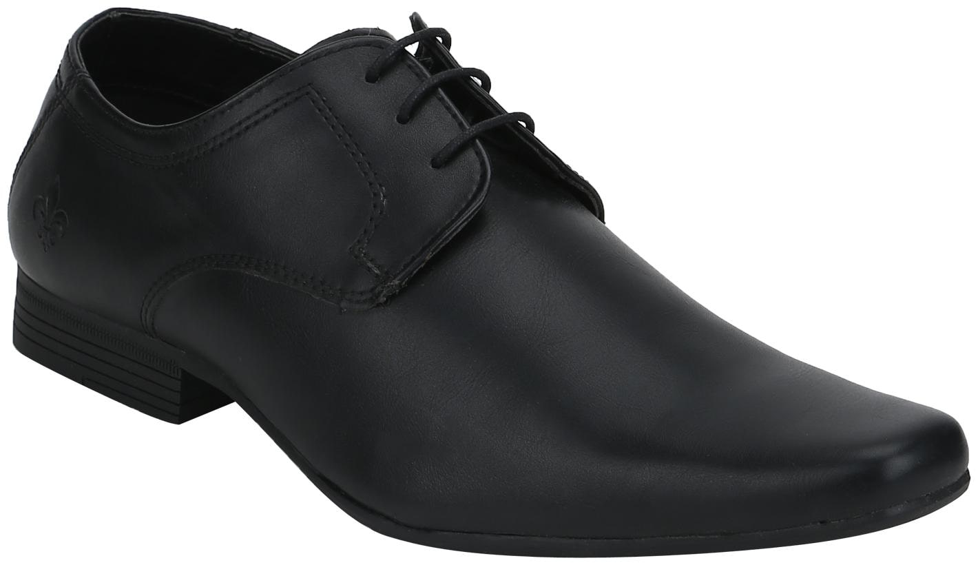 

Bond Street Men Black Derby Formal Shoes - BSS0871D