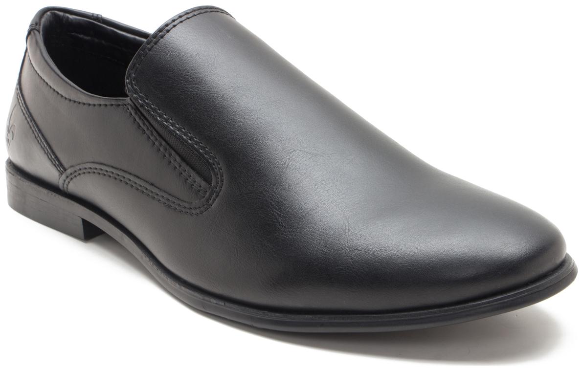 

Bond Street Men Black Slip-On Formal Shoes - BSS0751D