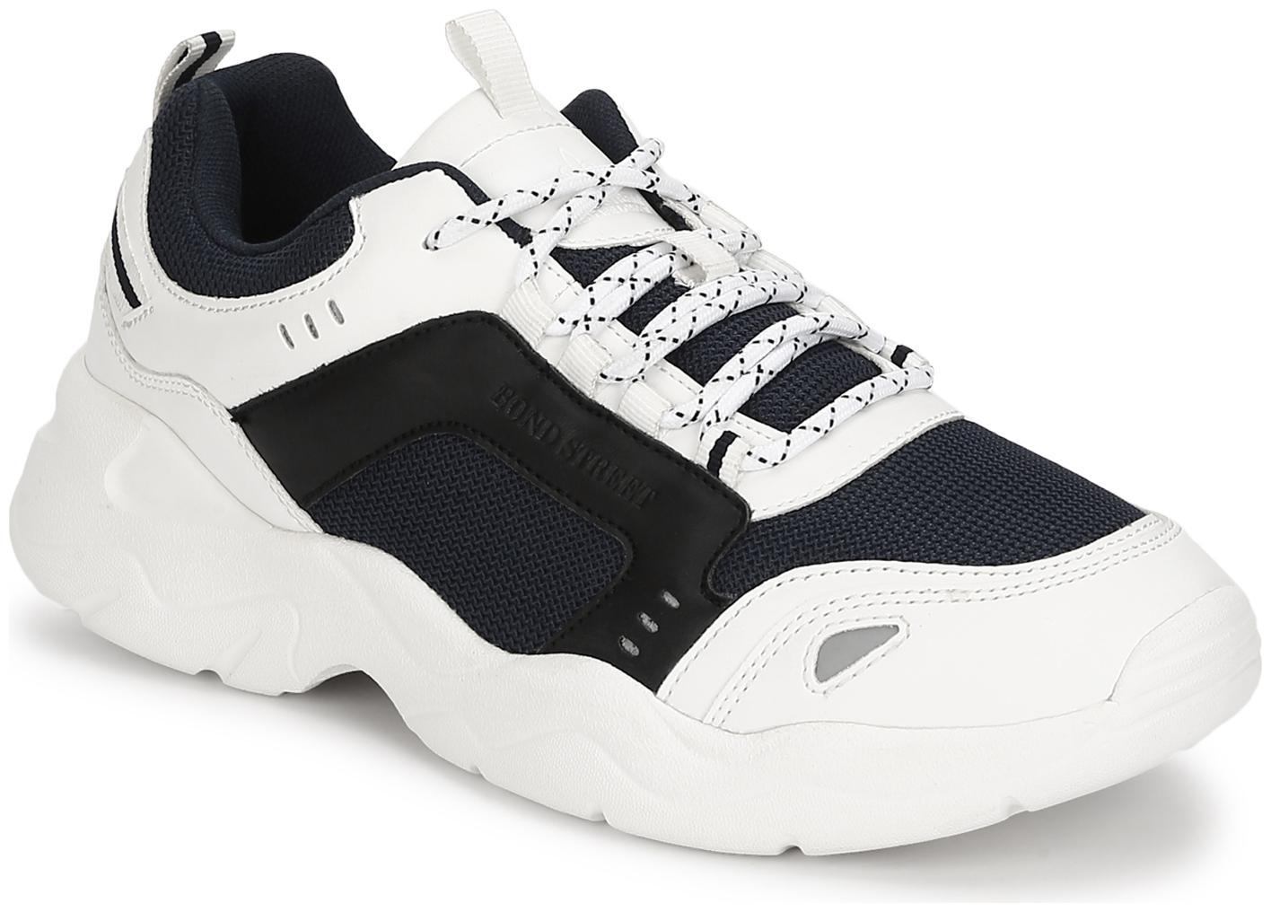 

Bond Street by Red Tape Men BSE0547 Running Shoes ( White Navy Blue )