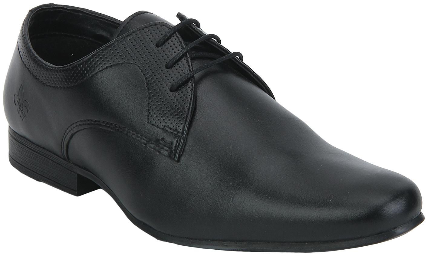 

Bond Street Men Black Derby Formal Shoes - BSS0261D