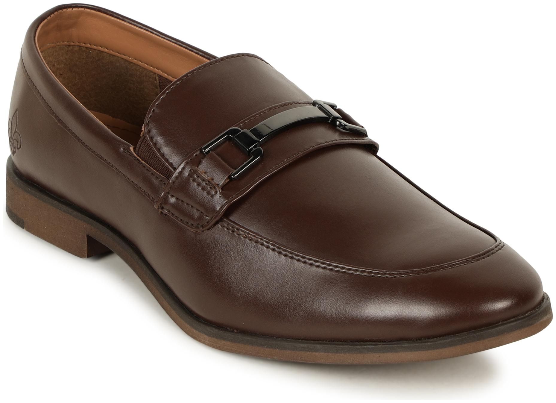 

Bond Street by Red Tape Men Brown Slip-On Formal Shoes