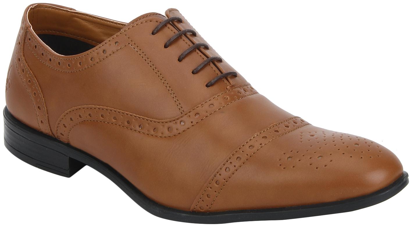 

Bond Street Men Brown Oxford Formal Shoes - BSS0102D
