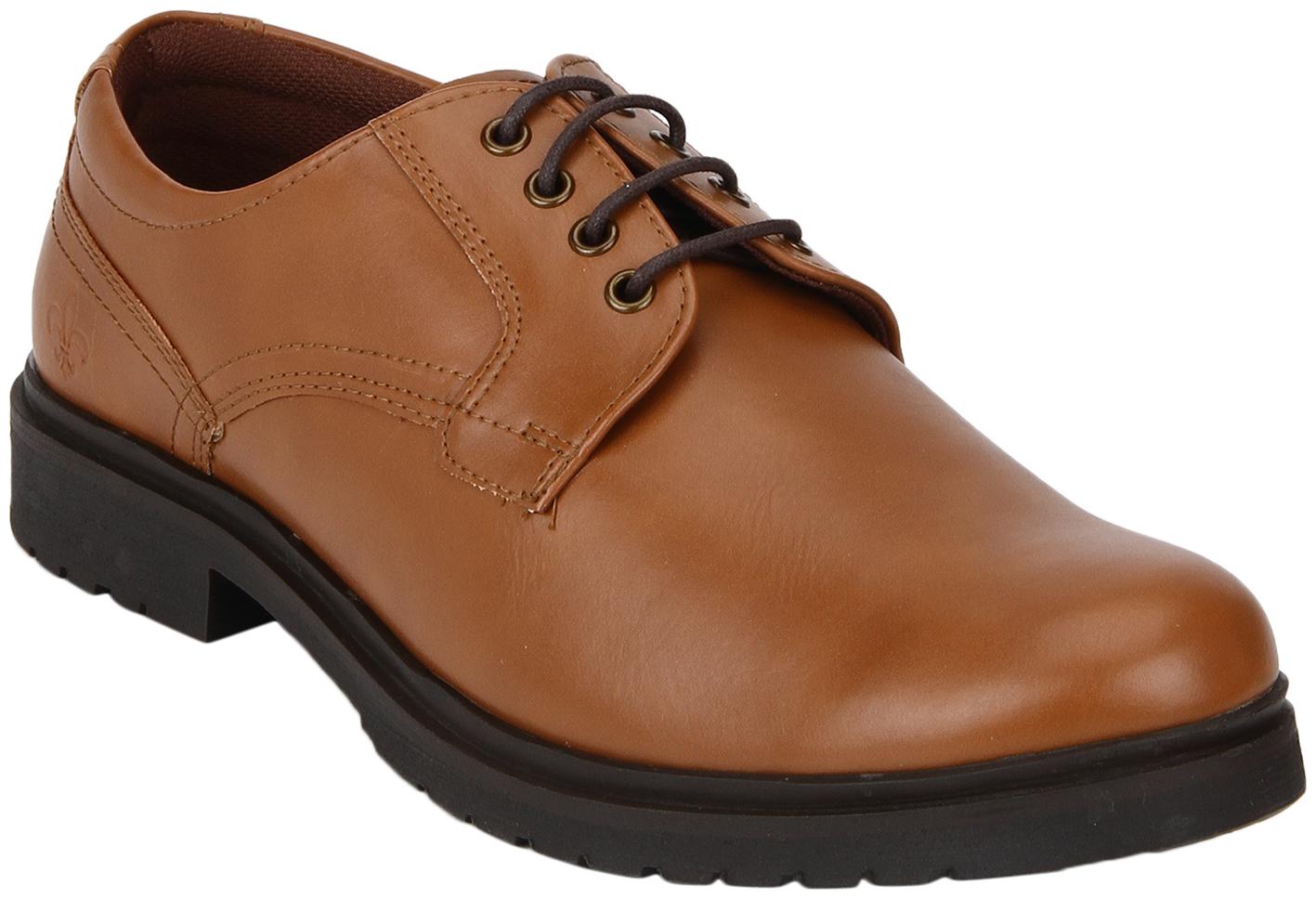 

Bond Street Men Tan Derby Formal Shoes - BSE0163D