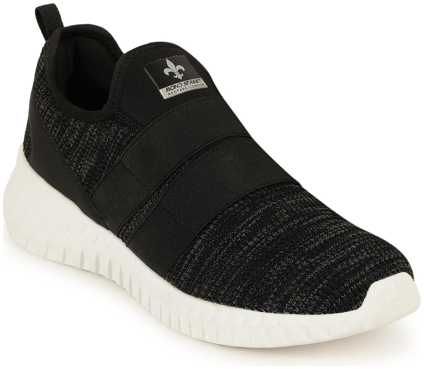 

Bond Street by Red Tape Men Walking Shoes ( Black White )