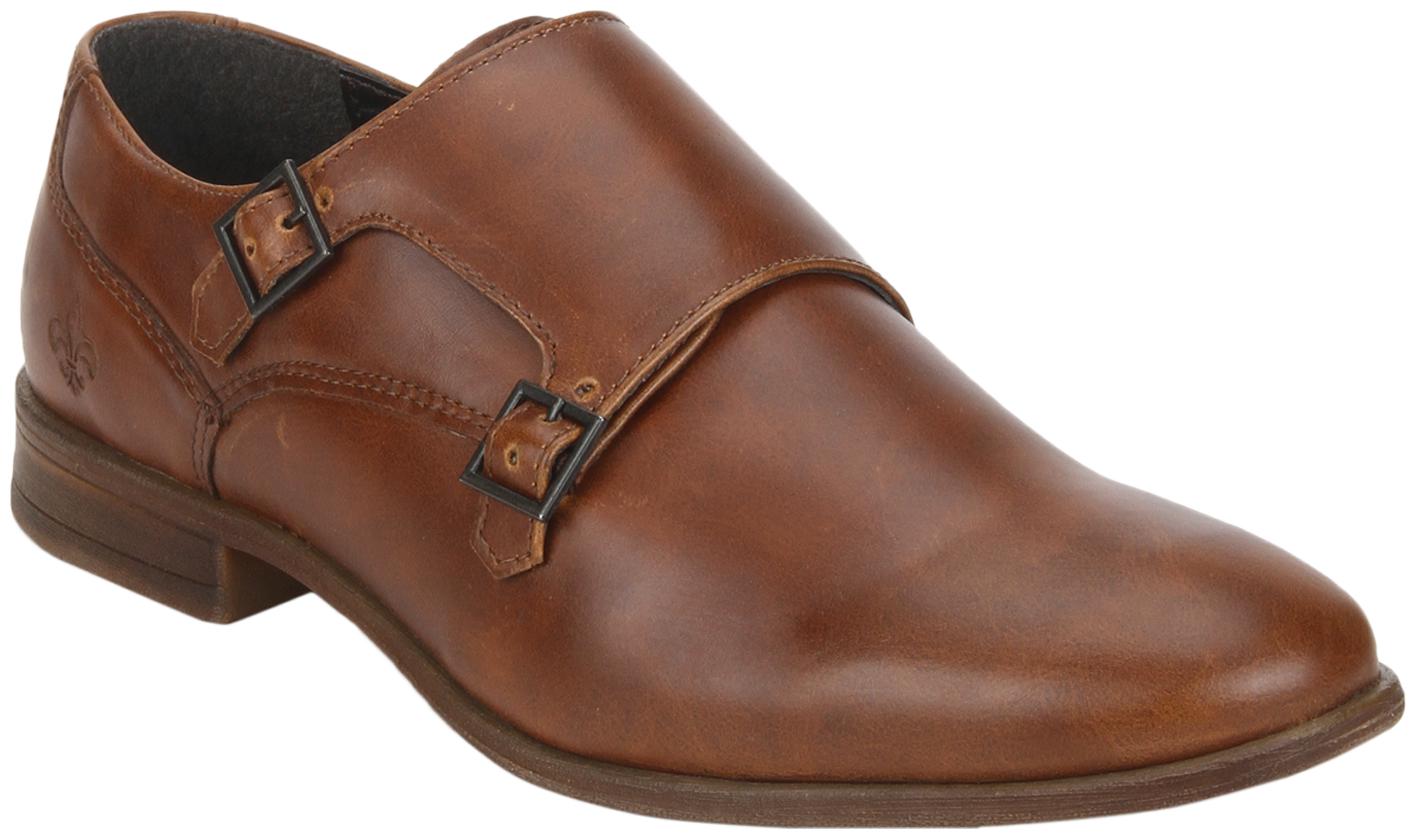 

Bond Street Men Tan Monk Shoes - BSS1053D