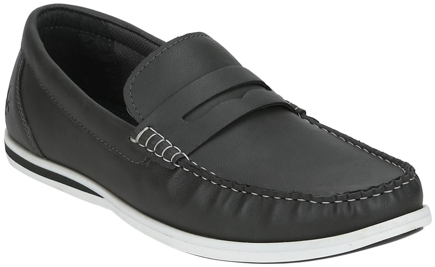 

Bond Street By Red Tape Men Grey Loafers