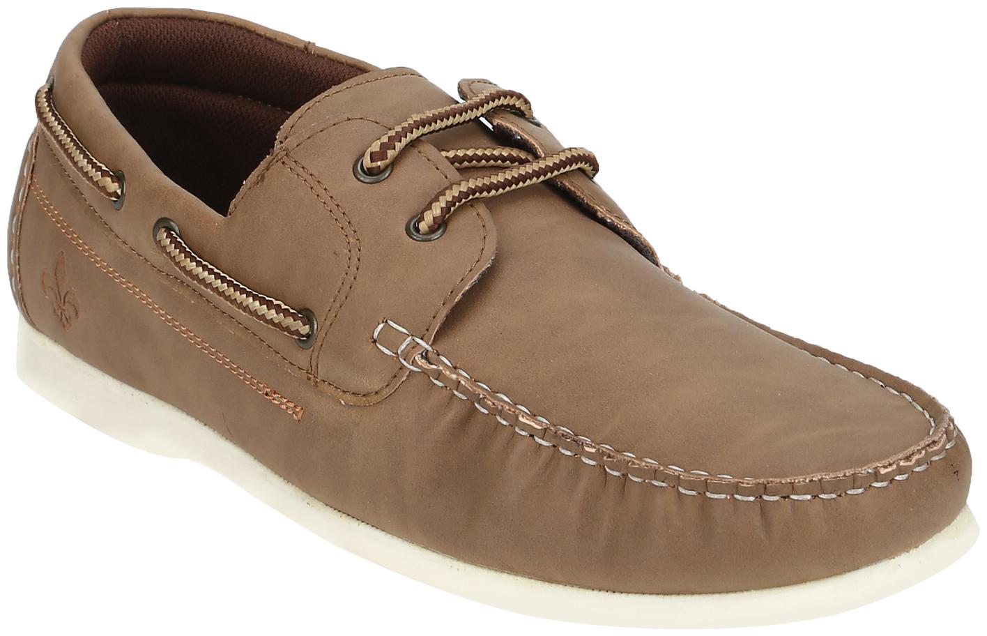 

Bond Street By Red Tape Men Tan Boat Shoes