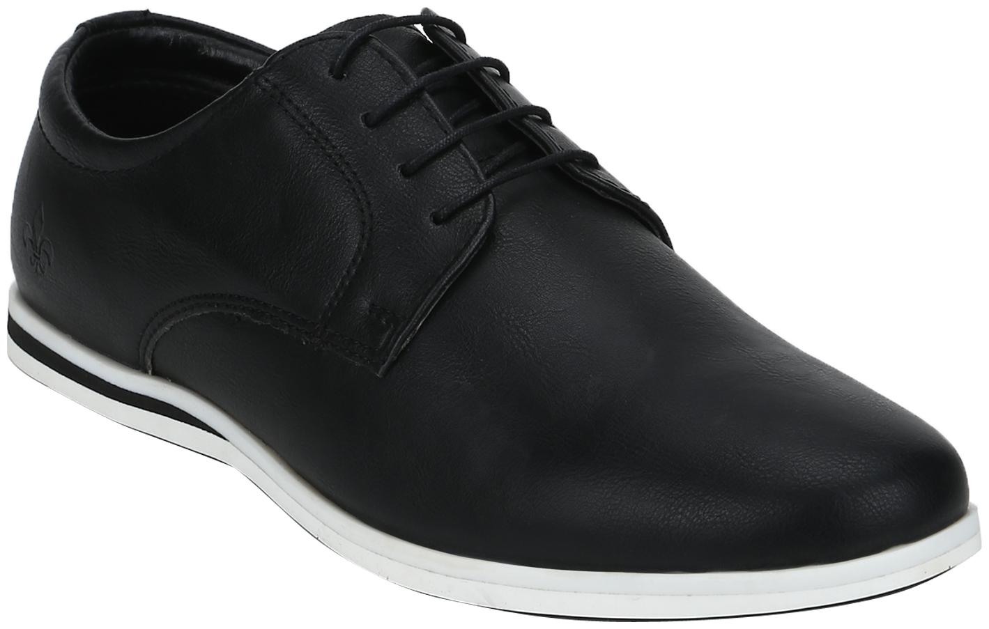 

Bond Street By Red Tape Men Black Textured Derbys