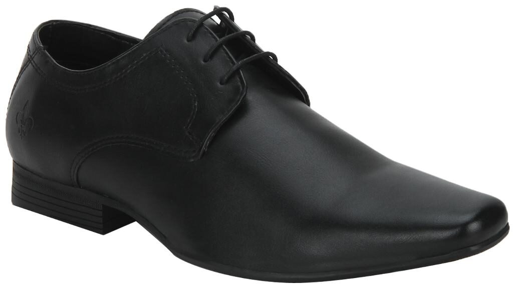 

Bond Street Men Black Derby Formal Shoes - BSS0141