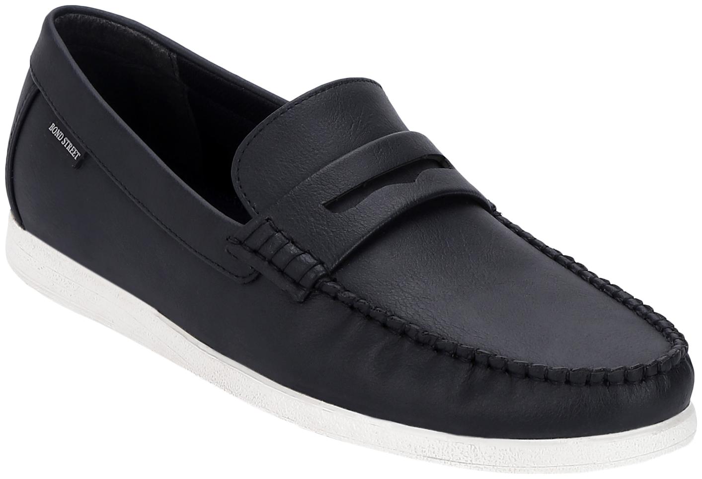 

Bond Street Men Navy Blue Loafers - BSE0424 - BSE0424