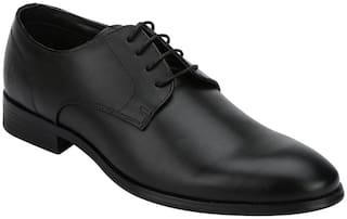 Bond Street Derby Formal Shoes For Men ( BLACK )