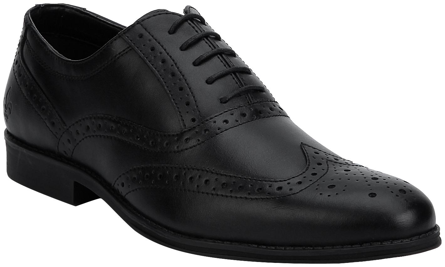 

Bond Street by Red Tape Men Black Brogues Formal Shoes - BSS0021