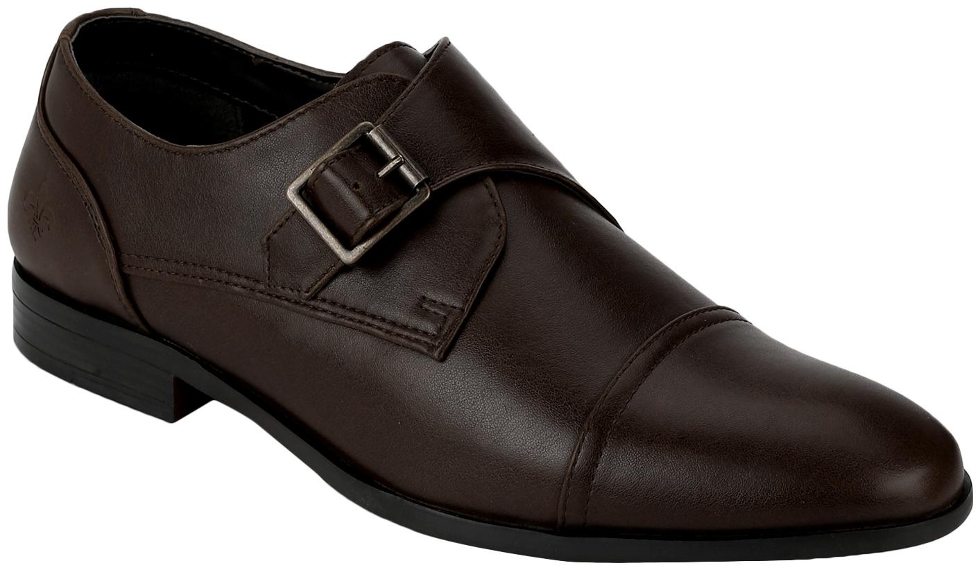 

Bond Street Men Brown Monk Shoes Formal Shoes - BSE0362