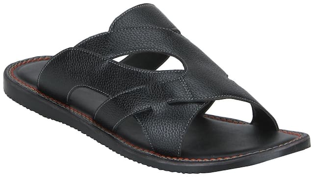 Bond Street By Red Tape Men Black Sandals