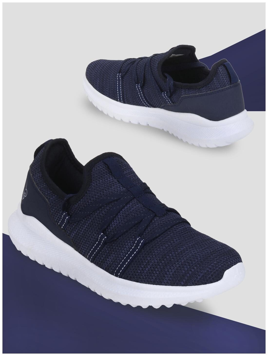 

Bond Street Men BSA0074 Walking Shoes ( Navy Blue )