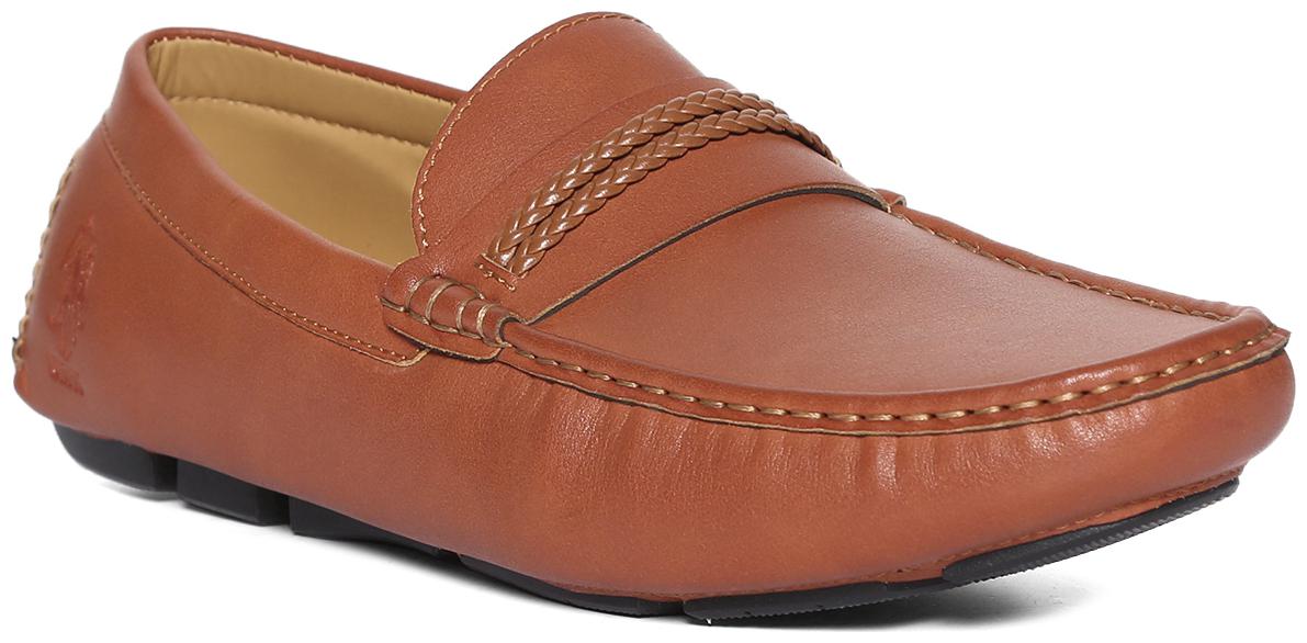 

U S Polo Assn Men Brown Loafers - 2531909119