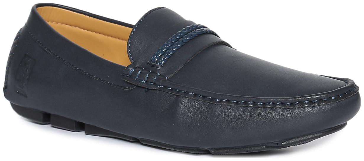 

U S Polo Assn Men Black Loafers - 2531909179