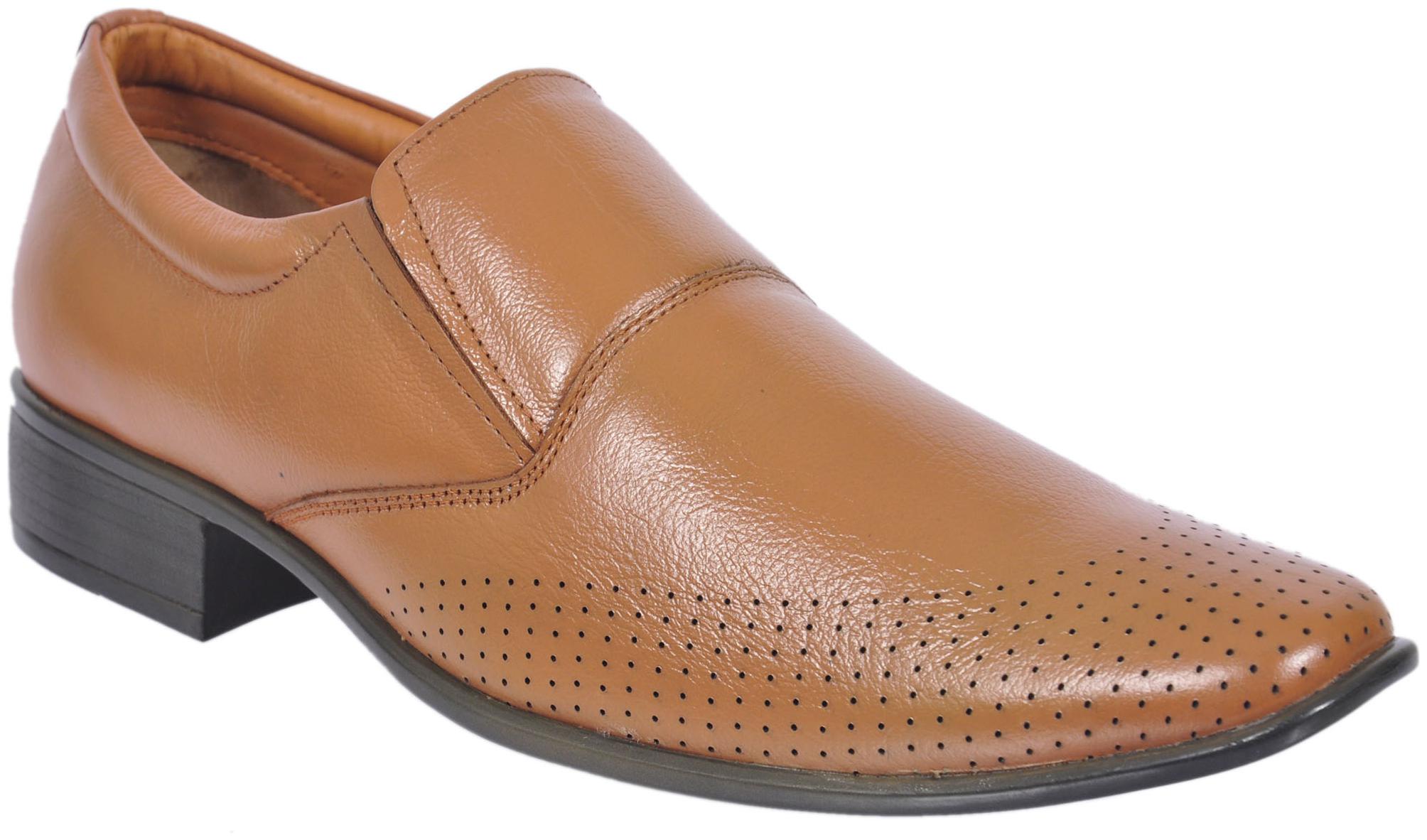 

BRIGHT HORSE Men Tan Derby Formal Shoes - BH-2004-TAN