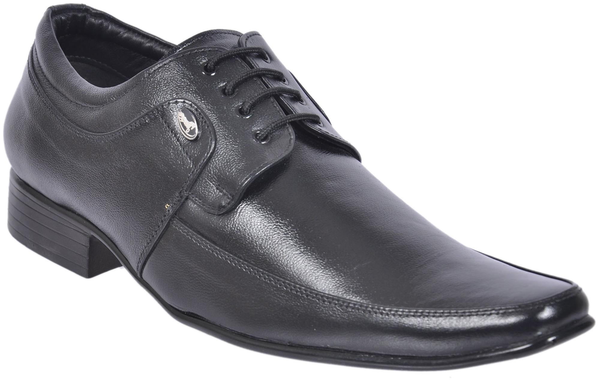 

BRIGHT HORSE Men Black Derby Formal Shoes - BH-2006-BLACK
