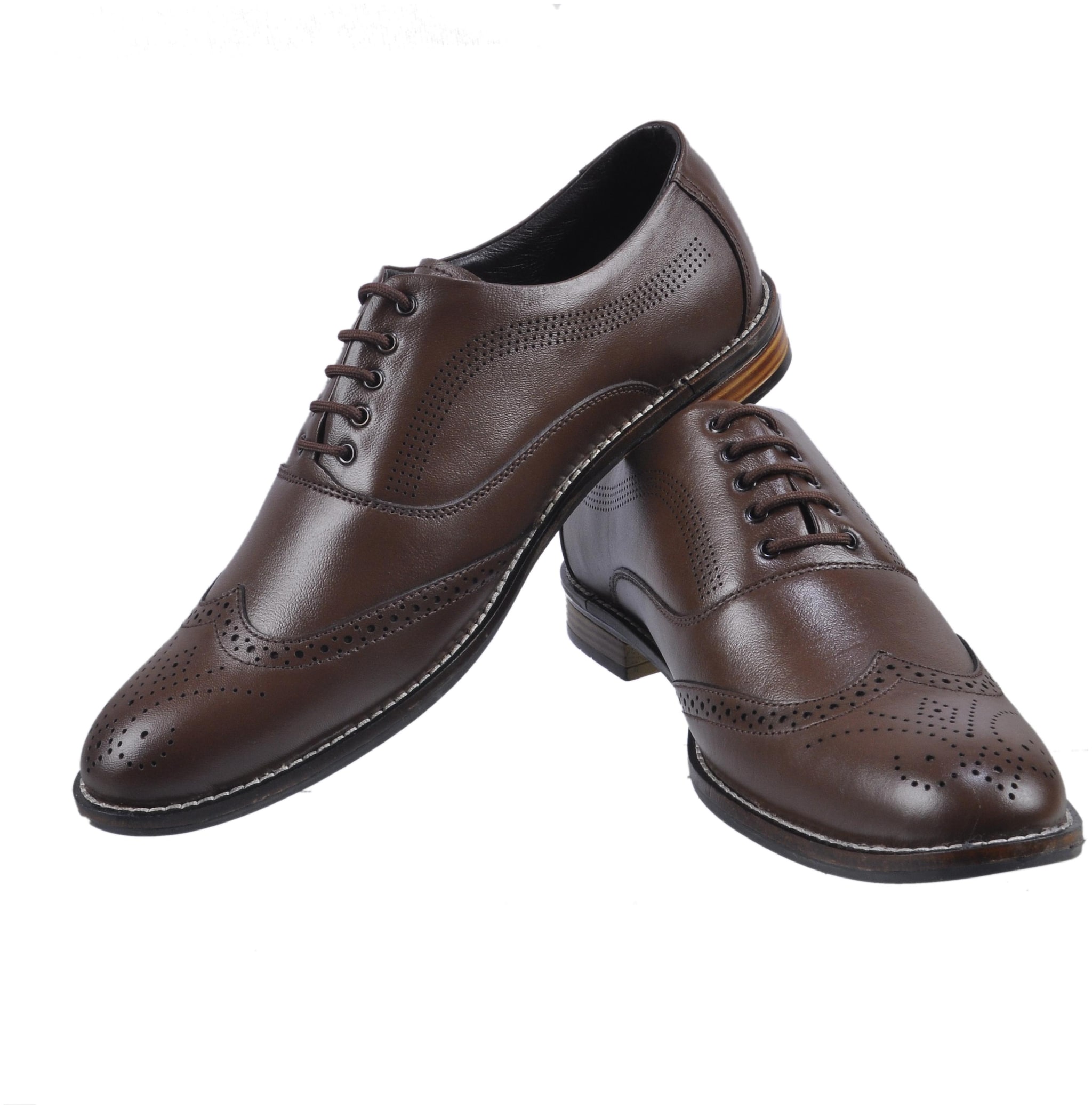 

BRIGHT HORSE Men Brown Brogues Formal Shoes - BH-2002-BROWN