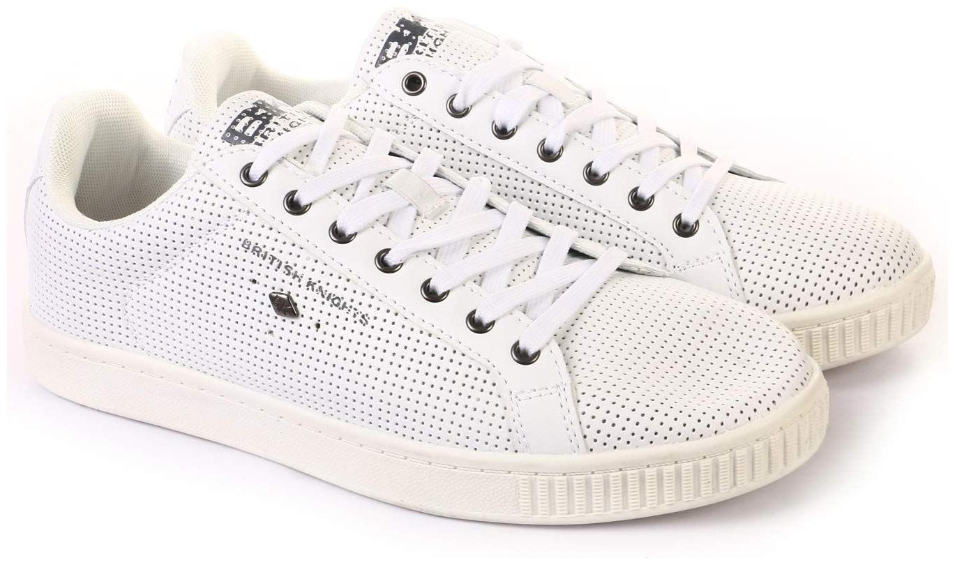 

British Knights Men White Classic Sneakers - B41621-07