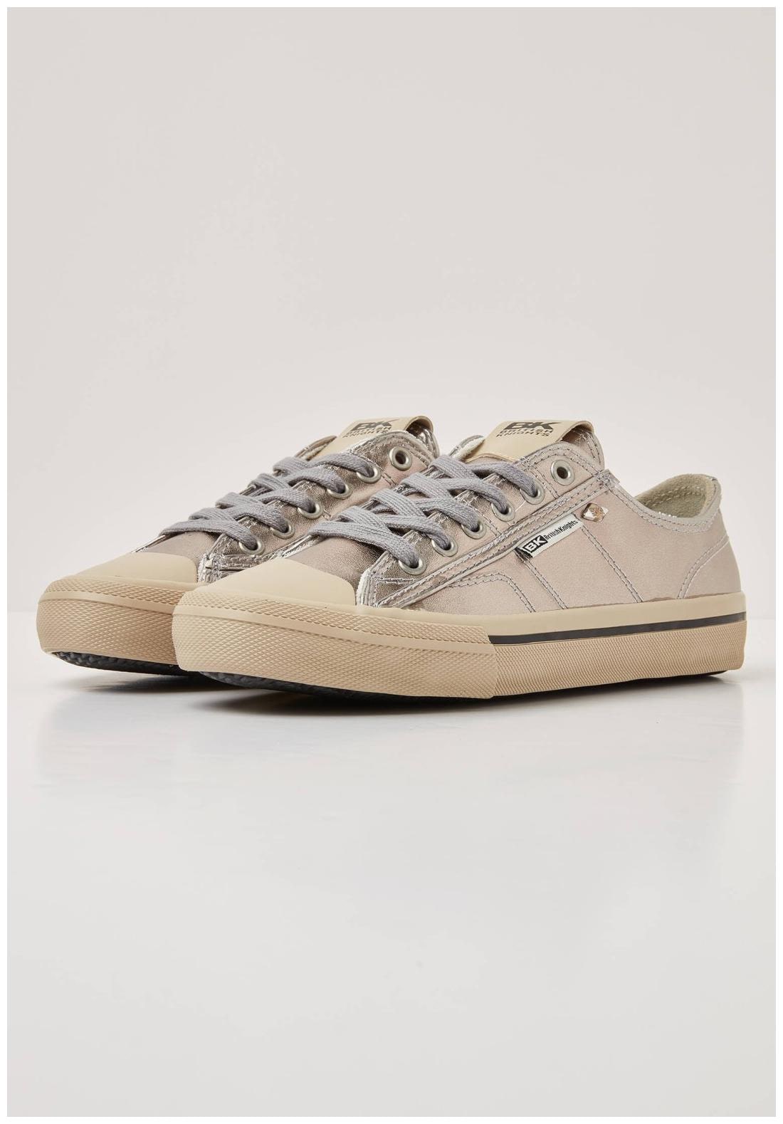 

British Knights Women Silver Sneakers