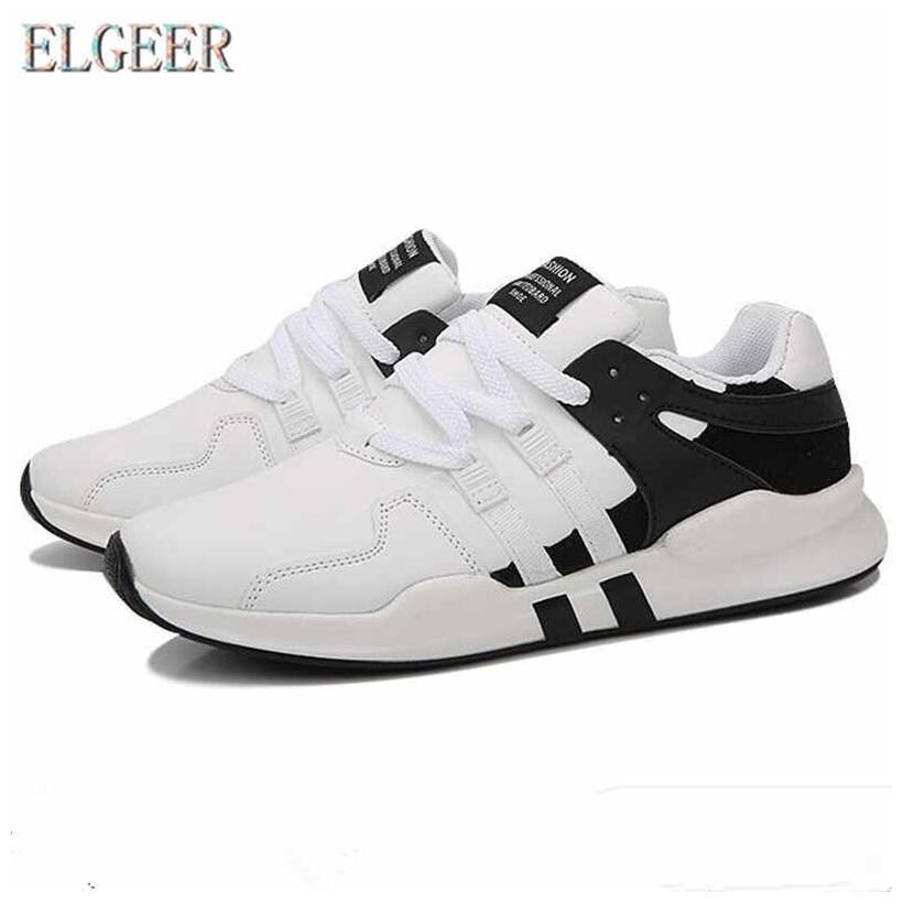 

BROWN HORSE Men Running Shoes ( White )