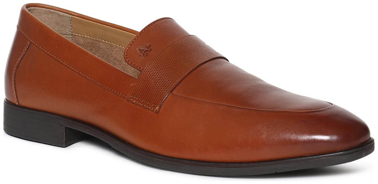 

Brown Leather Slip On Shoes